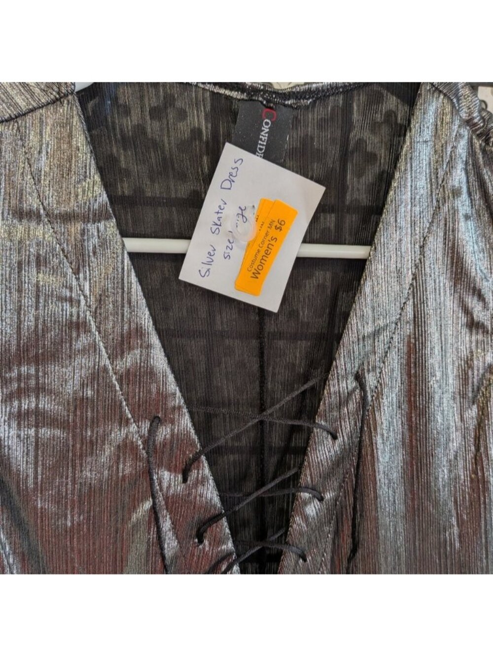 New Women's Silver Dress - Picture 4 of 4